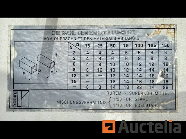 1 stuks rurack vs 300 metalen cirkelzaag, ijzerzaag, metaalzaag - afbeelding 1 van  11