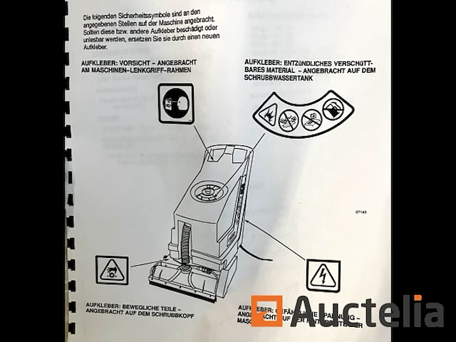 1 stuks tennant 443c-4 schrobzuigmachine - afbeelding 17 van  25