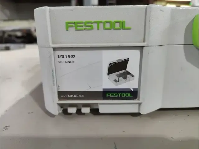 1 systainer festool inhoudende divers montagemateriaal - afbeelding 3 van  3