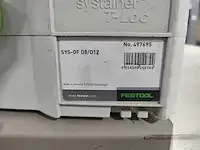1 systainer festool inhoudende diverse frezen - afbeelding 4 van  4