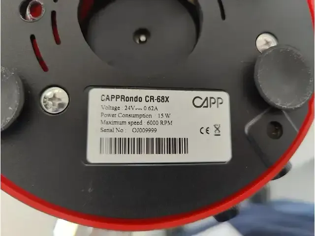 1 tafel centrifuge capprondo cr-68x np: € 500 - afbeelding 4 van  4