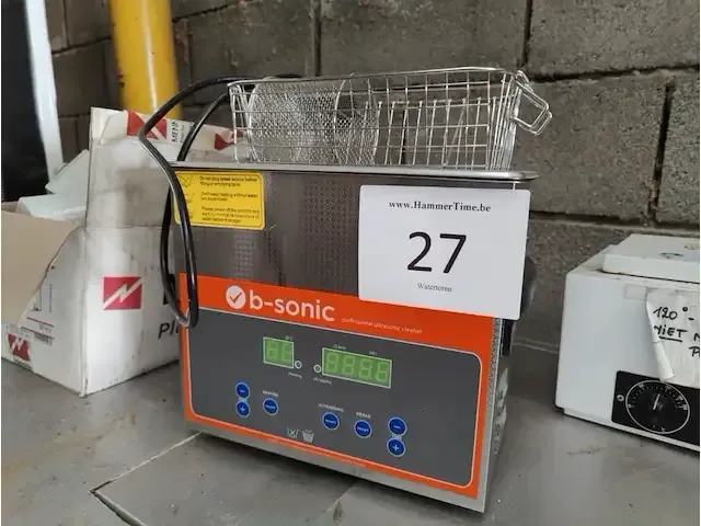 1 ultrasoon reiniger b. sonic bs-230htd - afbeelding 1 van  3