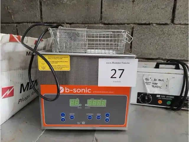 1 ultrasoon reiniger b. sonic bs-230htd - afbeelding 2 van  3