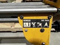 1 universeel onderstel voor afkort- of verstekzaag dewalt de7023 - afbeelding 4 van  5