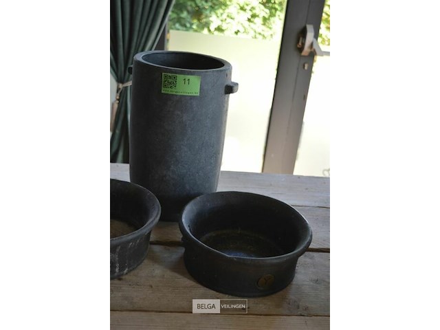 1 vaas + 2 kommetjes brynxz collectie - afbeelding 3 van  3