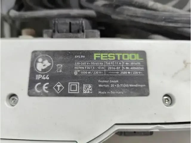 1 verdeeldoos festool - afbeelding 3 van  4