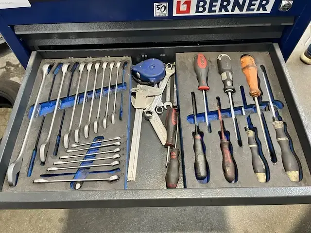 1 verrijdbare gereedschapskar berner - afbeelding 8 van  12
