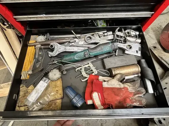 1 verrijdbare gereedschapskar forge - afbeelding 2 van  12