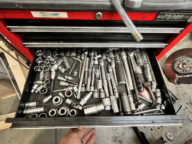 1 verrijdbare gereedschapskar forge - afbeelding 10 van  12