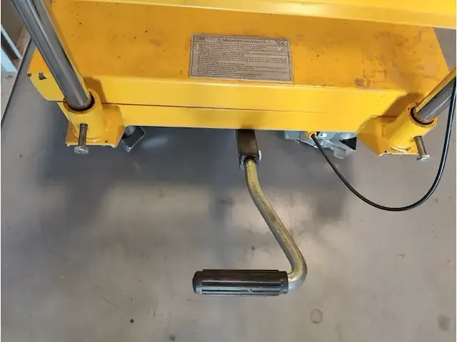 1 verrijdbare heftafel hbm - afbeelding 4 van  7