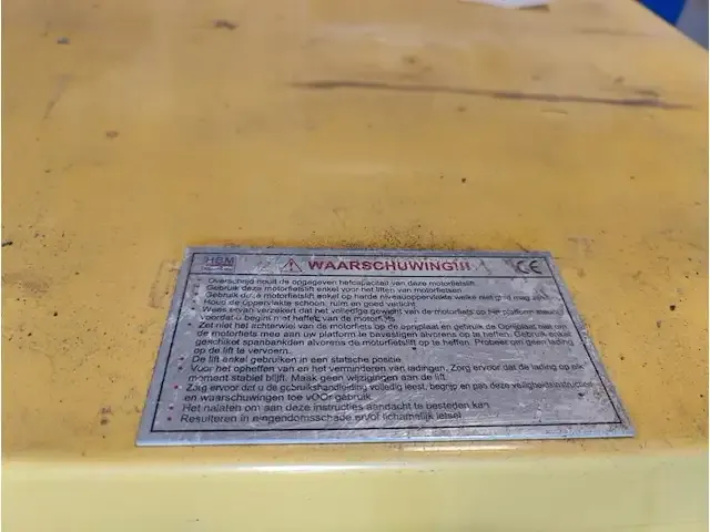 1 verrijdbare heftafel hbm - afbeelding 7 van  7