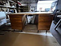 1 vintage bureaumeubel - afbeelding 1 van  4