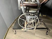 1 vintage gynaecologenstoel - afbeelding 4 van  5