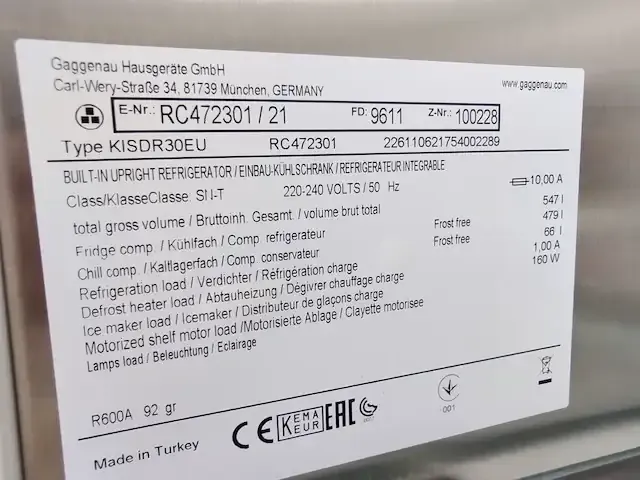1 volledige keuken met apparatuur - afbeelding 15 van  63