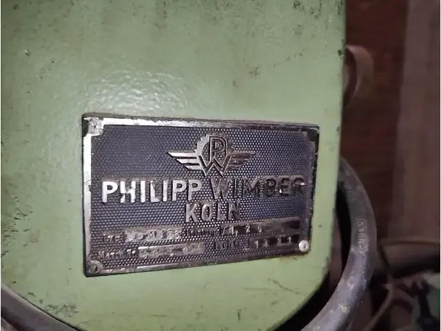 1 voormachine hertel philipp wimber s3mm56 - afbeelding 8 van  11