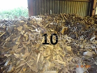 1 voorraad hout over een lengte van +/- 25m lang, schatting +/- 60m²³, ter indicatie gegeven - afbeelding 8 van  8