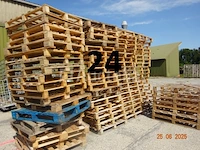 1 voorraad pallets, d.w.z. +/- 350 euro pallet en +/- 100 diverse pallets - afbeelding 6 van  6