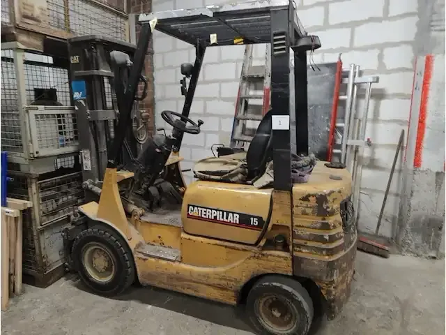 1 vorklift caterpillar 4m15a43 - afbeelding 10 van  19
