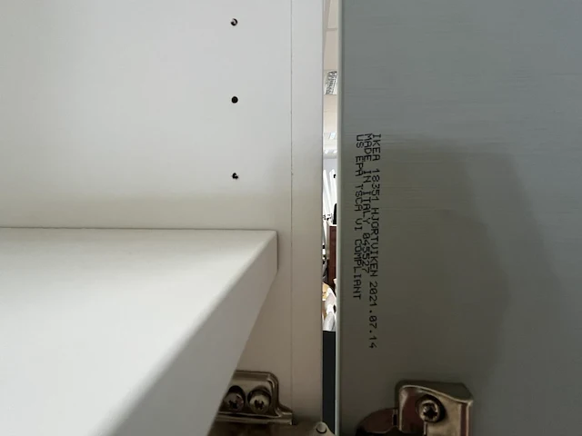 1 wandkast ikea hjortviken - afbeelding 4 van  4