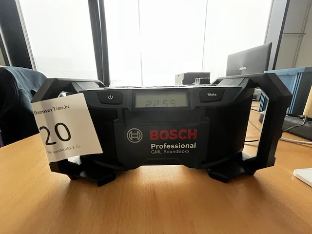 1 werfradio bosch gml soundbox - afbeelding 2 van  4