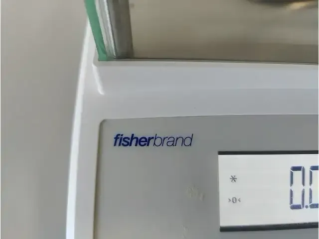 1 wetenschappelijke weegschaal fisherbrand analytical series np: € 750 - afbeelding 4 van  6