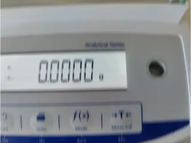 1 wetenschappelijke weegschaal fisherbrand analytical series np: € 750 - afbeelding 5 van  6