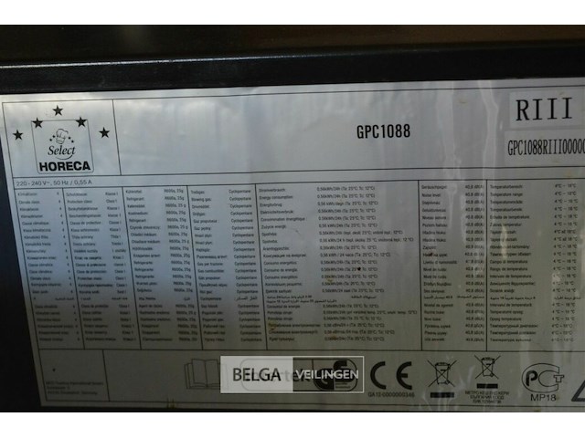 1 wijnkoeler severin 220v horeca - afbeelding 5 van  5