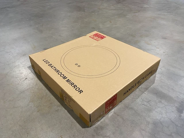 1 x 100cm rond led spiegel - afbeelding 5 van  8
