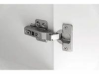 1 x 160cm design kolomkast mat wit - afbeelding 4 van  5