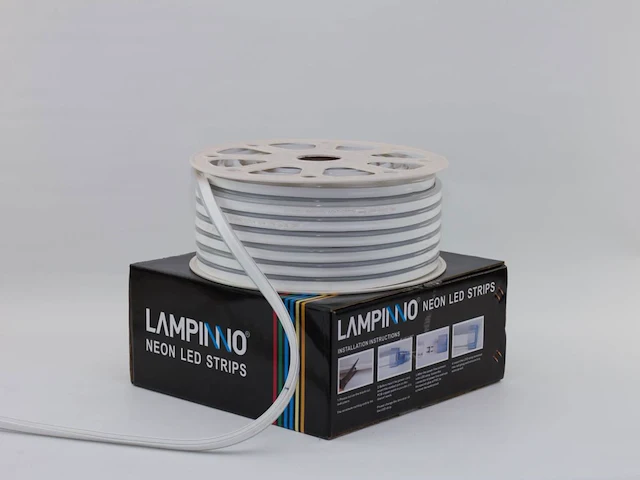 1 x 20 meter 5.5w/m smd neon led strip waterdicht 6000k - afbeelding 3 van  3