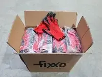1 x 240st. multifunctionele flex werkhandschoenen - rood - afbeelding 1 van  3