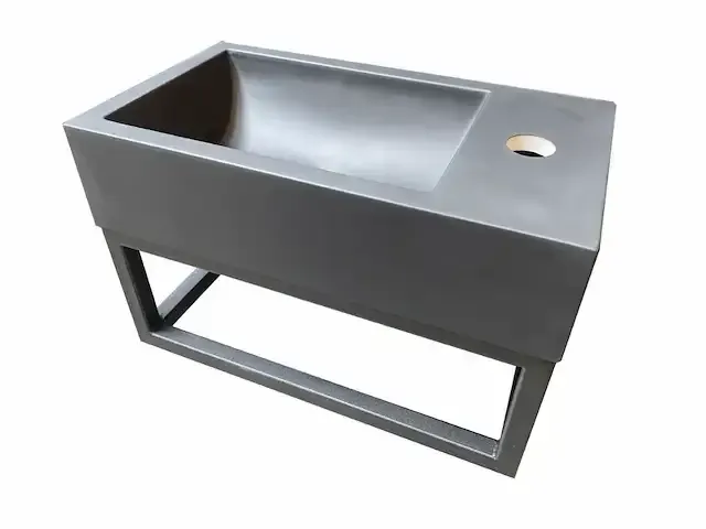 1 x 40cm mat zwart fonteinset - cubo zwart - afbeelding 1 van  5