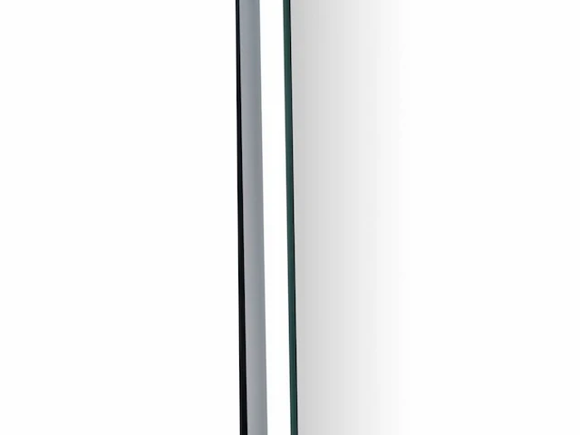 1 x 45cm led spiegel met zwart frame - afbeelding 4 van  9