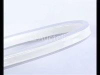 1 x 50 meter neon led strip - groen - waterdicht - dubbelzijdig - 8w/m - afbeelding 1 van  5