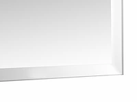 1 x 60cm badkamermeubelset mdf - kleur: mat wit - afbeelding 6 van  6
