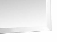 1 x 80cm badkamermeubelset mdf - kleur: mat wit - afbeelding 5 van  7
