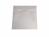 1 x 90x90cm smc douchebak - wit - afbeelding 1 van  7