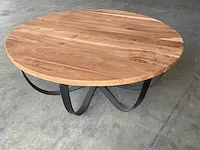 1 x acaciahout koffietafel - 100cm - afbeelding 1 van  5