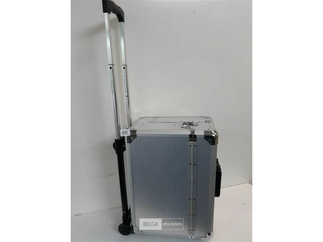 1 x aluminium gereedschapskist trolley - afbeelding 1 van  3