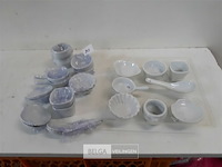 1 x aperoset 24 delig porselein - afbeelding 1 van  3