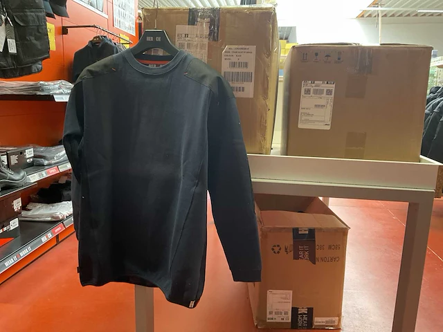1 x aries sweater; blauw; maat s - afbeelding 1 van  1