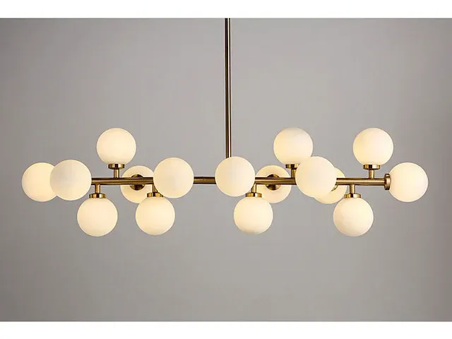 1 x art deco luster - afbeelding 1 van  1