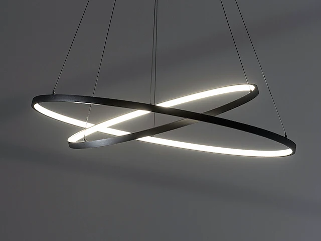 1 x aurora 280 design armatuur zwart - afbeelding 1 van  9