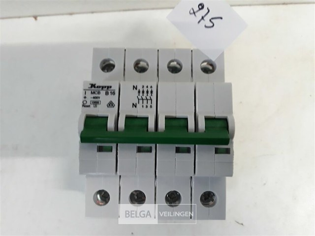 1 x automaat 4p 16a - afbeelding 3 van  3