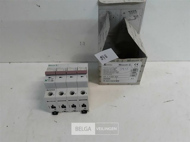 1 x automaat 4p 32a - afbeelding 1 van  3