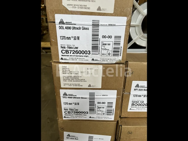 1 x avery dennison dol 4000ultraclr gloss 1370mm x 50m - afbeelding 1 van  1