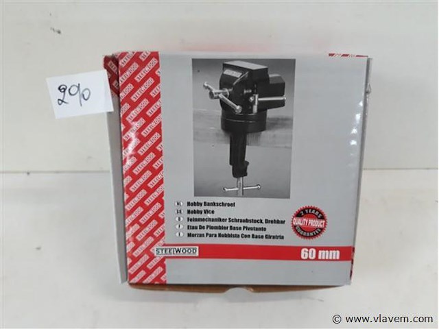 1 x bankschroef tafelmodel - afbeelding 1 van  2