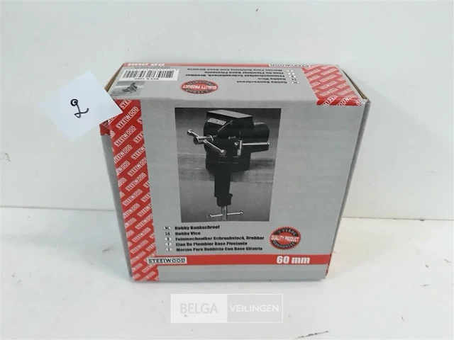 1 x bankschroef tafelmodel - afbeelding 1 van  3