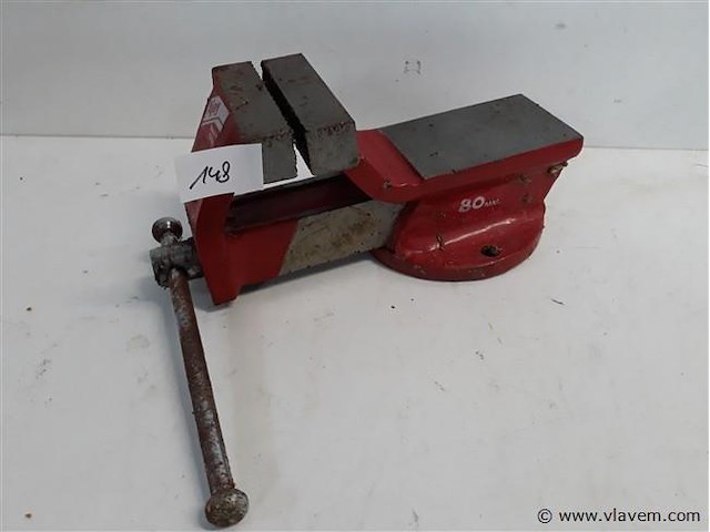 1 x bankvijs 80 mm - afbeelding 1 van  2