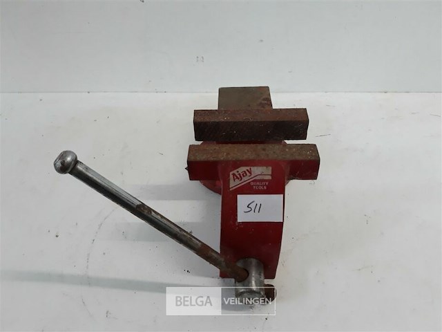 1 x bankvijs staal bekken 100 mm - afbeelding 2 van  3